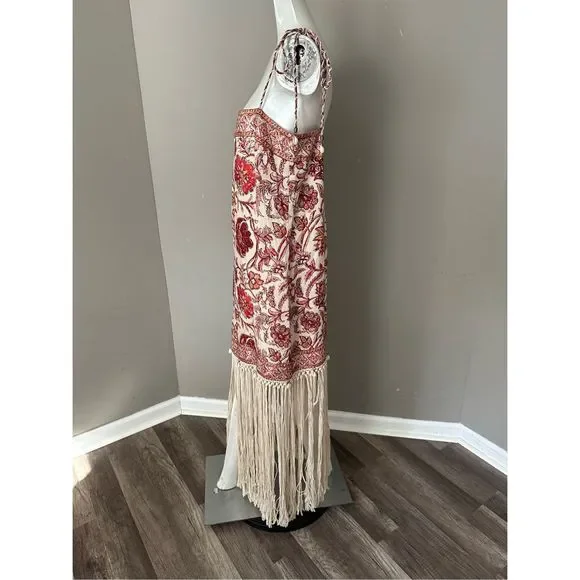 ZIMMERMANN Vitali Fringe Maxi Dress in Cotton - Picture 7 of 16